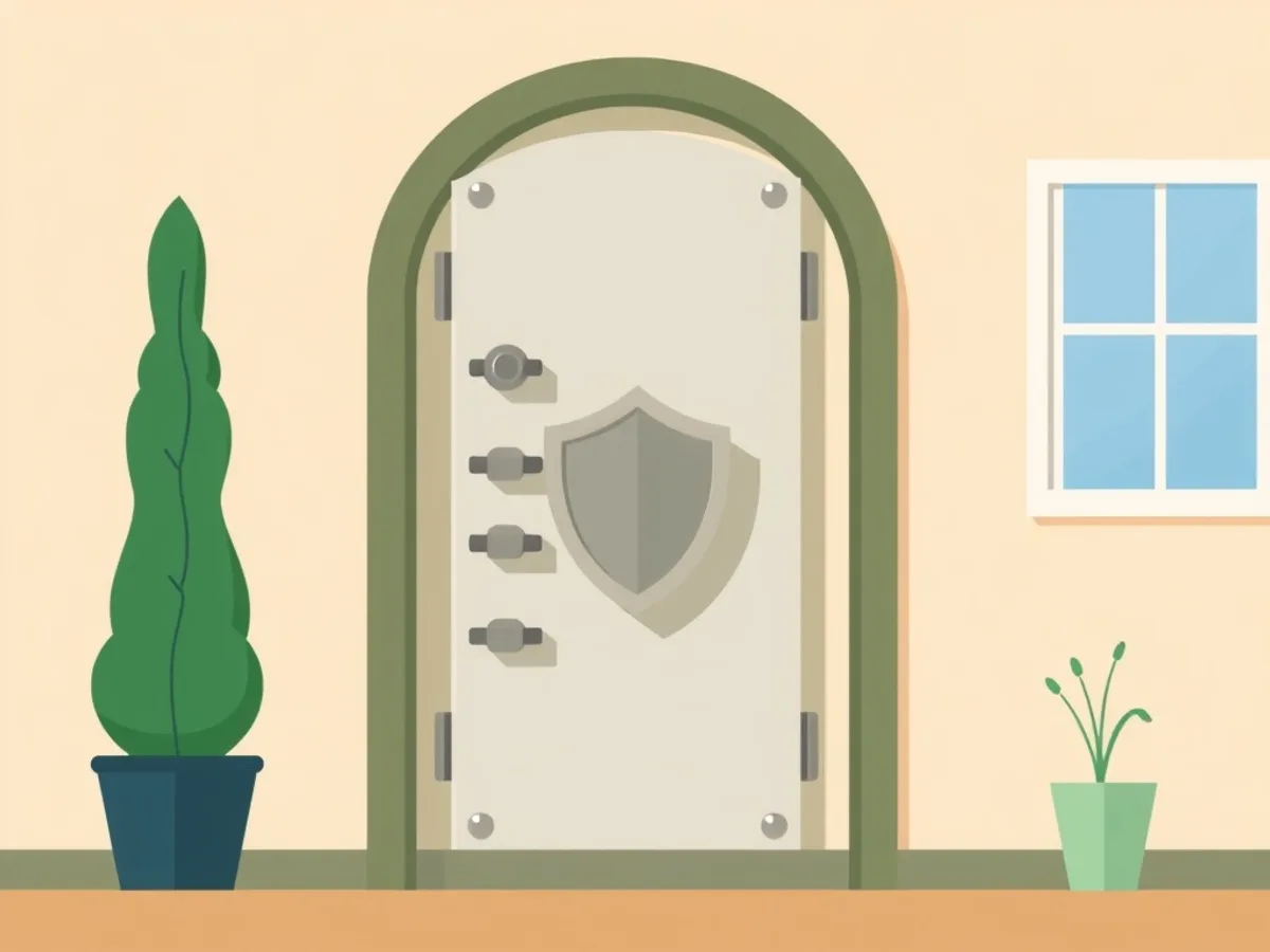 Blindage de porte à Dammarie-les-Lys